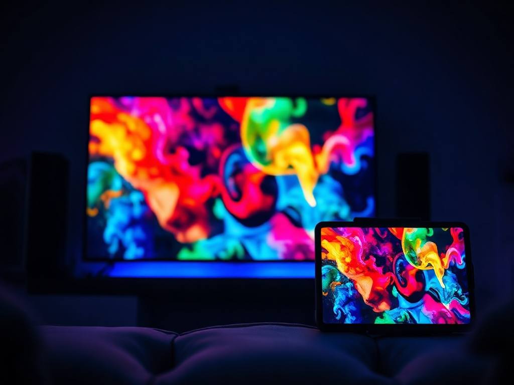 Sticktv Streaming-Features auf Smart TV und Tablet